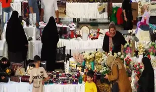 نمایشگاه دستاورد&zwnj;های صادراتی زنان و اقوام ایرانی در منطقه آزاد ارس