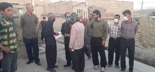 دیدارفرمانده سپاه ناحیه چرداول با مردم روستای میانقلعه