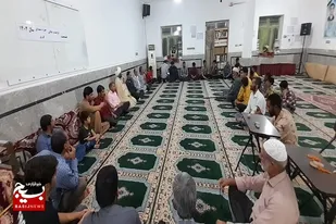 نشست تربیت وتعالی عقیدتی و بصیرتی به همت حوزه مقاومت بسیج شهدای گوری برگزار شد