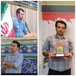 شاعر توانمند استان زنجان برگزیده نخستین کنگره ملی شعر عاشورایی شهر مهستان
