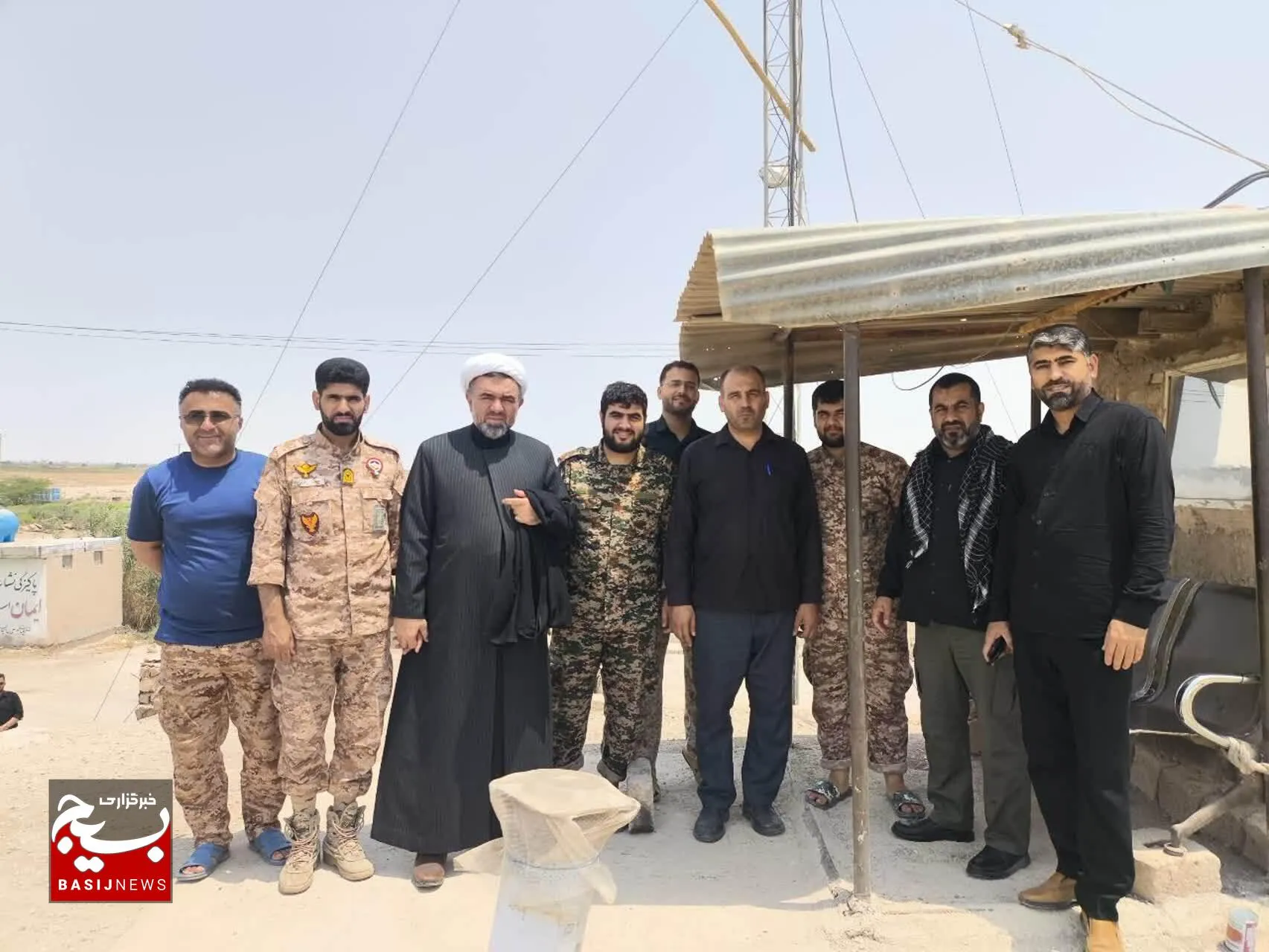بازدید و سرکشی از خط مرزی شلمچه و رزمندگان لشکر عملیاتی ۷ ولیعصر (عج)