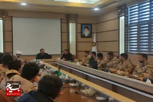 بازدید کارکنان وظیفه سپاه ناحیه همدان از نیروگاه شهید مفتح