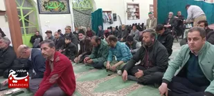 برگزاری مراسم یادبود شهید (حسن صانعی) در شهر رویان