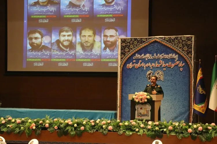 سردارولی زاده فرمانده سپاه حضرت سیدالشهدا علیه السلام استان تهران:با بیان اینکه آیندگان باید بدانند ما با شهید زاهدی ها زندگی کردیم