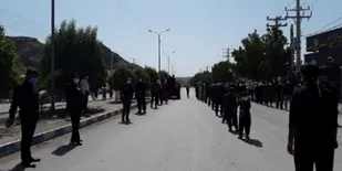 برگزاری مراسم تاسوعای حسینی در راسک