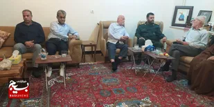 تجدید میثاق با آرمان&zwnj;های شهدا در دیدار با خانواده شهید ندیم&zwnj;زاده