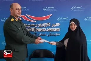 حضور معاونت تربیت بدنی سپاه عاشورا در خبرگزاری بسیج آذربایجان شرقی