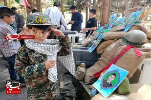 برپایی نمایشگاه دفاع مقدس در ملایر