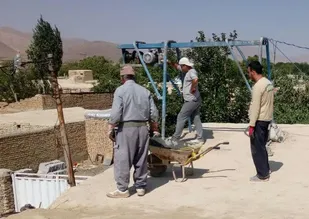 اقدامات گروه جهادی سفیران خدمت در روستای خم پیچ خوانسار