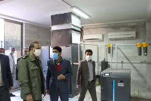 دعوت فرمانده سپاه شاهرود برای خرید دستگاه اکسیژن&zwnj;ساز