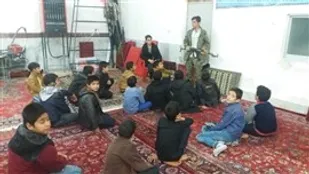برگزاری برنامه پیاده روی شبانه و آموزش کلاس سلاح شناسی پایگاه مسلم(ع) شاهرود