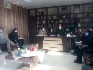 برگزاری جلسه رزمایش ضدعفونی هدفمند شهرستان شاهرود