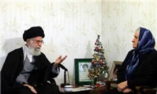 مستند حضور رهبر انقلاب در منزل خانواده شهید مسیحی