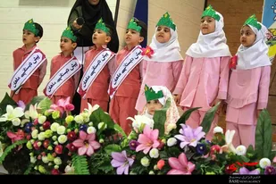 جشن فرشتگان نماز در گلپايگان