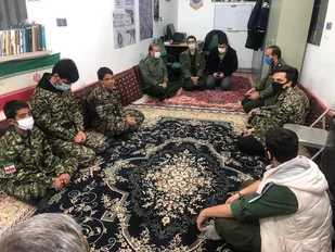دیدار فرمانده سپاه شاهرود از پایگاه بسیج امام هادی (ع)