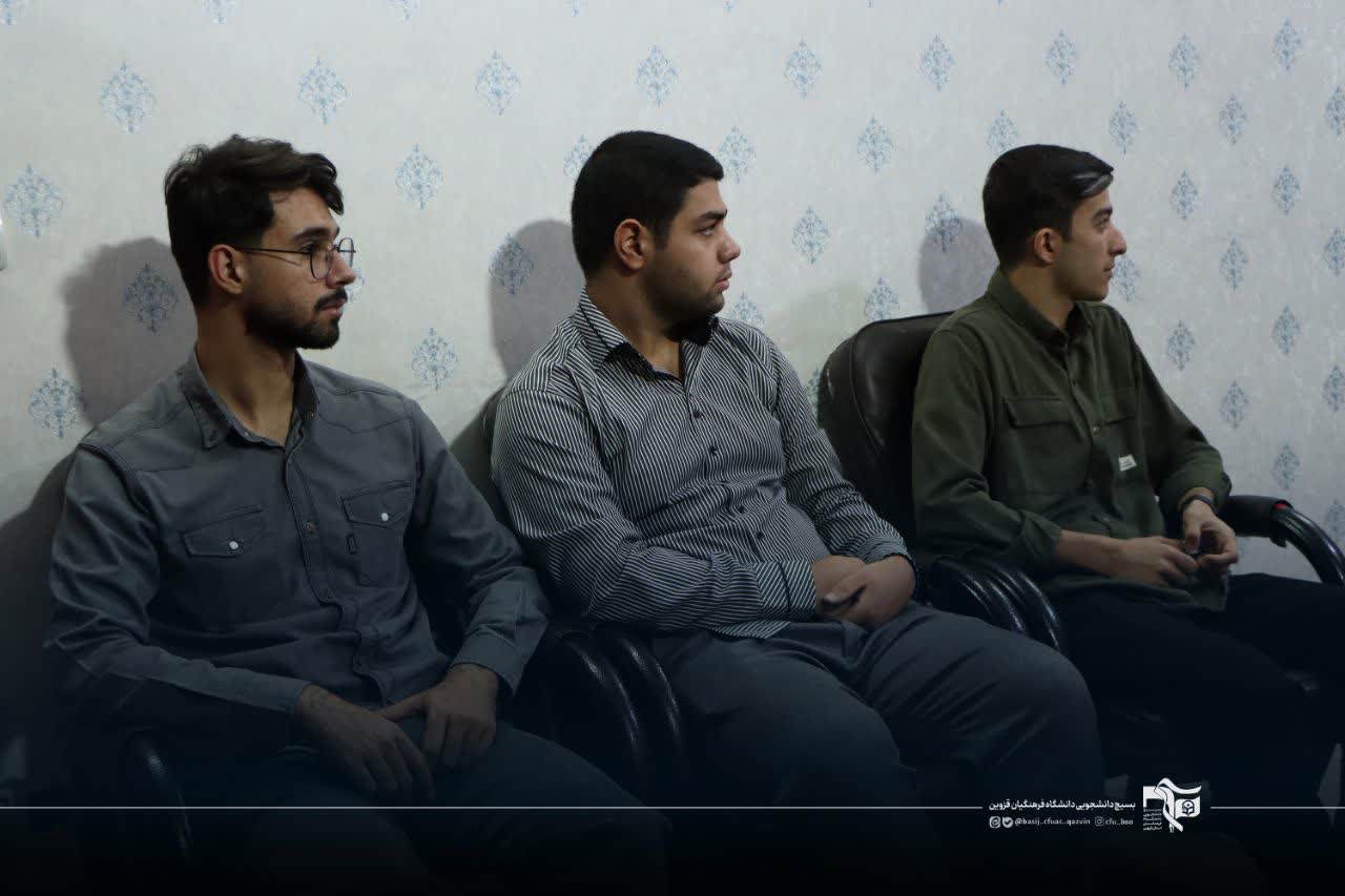 بازدید فعالین رسانه بسیج دانشجویی دانشگاه فرهنگیان قزوین از خبرگزاری بسیج