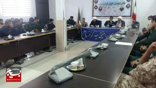 جلسه اخلاق ویژه کارکنان پایور و وظیفه یگان امنیتی حیدر کرار در زاهدان