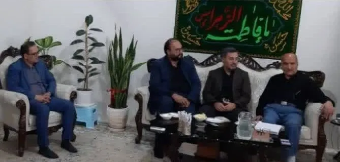 دیدار شهردار منطقه ٢٠ با خانواده‌ معظم شهیدان ملکی