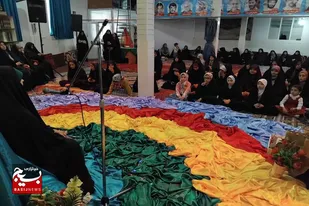جشن میلاد حضرت زینب کبری (س) در لالجین برگزار شد