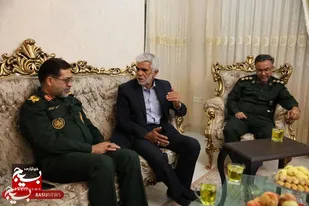 دیدار فرمانده سپاه انصارالحسین(ع) همدان با آزادگان سرافراز