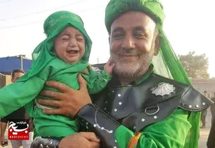 بازیگر نقش امام&zwnj; حسین(ع) در حین اجرا درگذشت/زنده&zwnj;یاد حسین اعلایی از تعزیه خوان های قدیمی و بنام داورزن بود