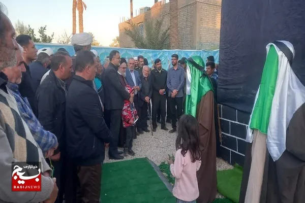 بزرگترین یادمان فاطمی کشور «یاس کبود» در شهرستان خفر برپا شد