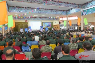 مراسم بزرگداشت هفته عقیدتی در لشکر 14 امام حسین (ع) برگزار شد