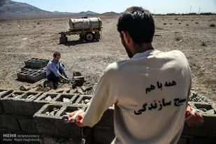 اعزام گروه جهادی بسیج سازندگی نطنز به روستای نیه