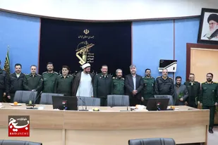 دیدار فرمانده نیروی انتظامی استان زنجان با فرمانده سپاه انصارالمهدی(عج)