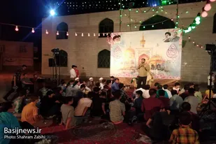 برگزاری جشن ولادت امام رضا (ع) توسط بسیجیان ملایر