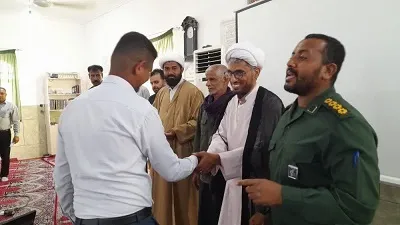مراسم تجلیل از معلمان انقلابی و مربیان عقیدتی سیاسی حوزه مقاوت بسیج امام حسین (ع) بیکاه