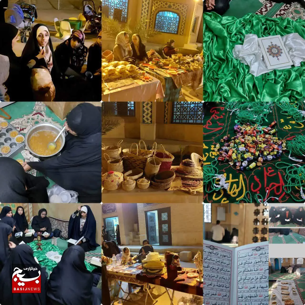 اجرای خادمیاران رضوی در صحن موزه دفاع مقدس خرمشهر 
