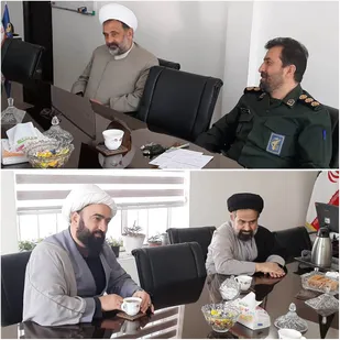 دیدار ائمه جمعه موقت شهرستان پیشوا با فرمانده سپاه