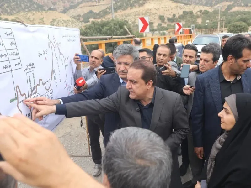 سفر وزیر راه به ایلام؛ بررسی پروژه‌های مهم زیرساختی