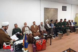 برگزاری جلسه شورای نمایندگی ولی فقیه در سپاه انصارالحسین (ع) همدان در شیرین سو