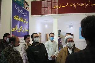 بازدید امام جمعه شاهرود از نقاهتگاه بیماران کرونایی+ تصاویر