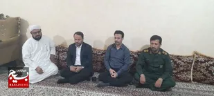دیدار فرمانده سپاه شهرستان عسلویه با امام جمعه اهل سنت