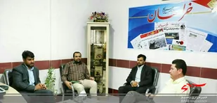 دیدار مسئول بسیج رسانه خراسان شمالی با اصحاب رسانه شیروان