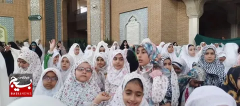 ببینید|۳۰ فرشته نوتکلیف ، در حرم بانوی آفتاب