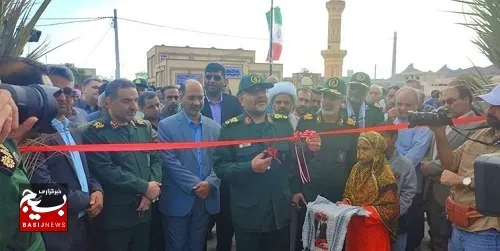 افتتاح ده‌ها طرح عمرانی بسیج سازندگی در جزیره هرمز
