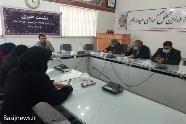 کلنگ‌زنی ۲ باب کتابخانه طی هفته کتاب در ملایر