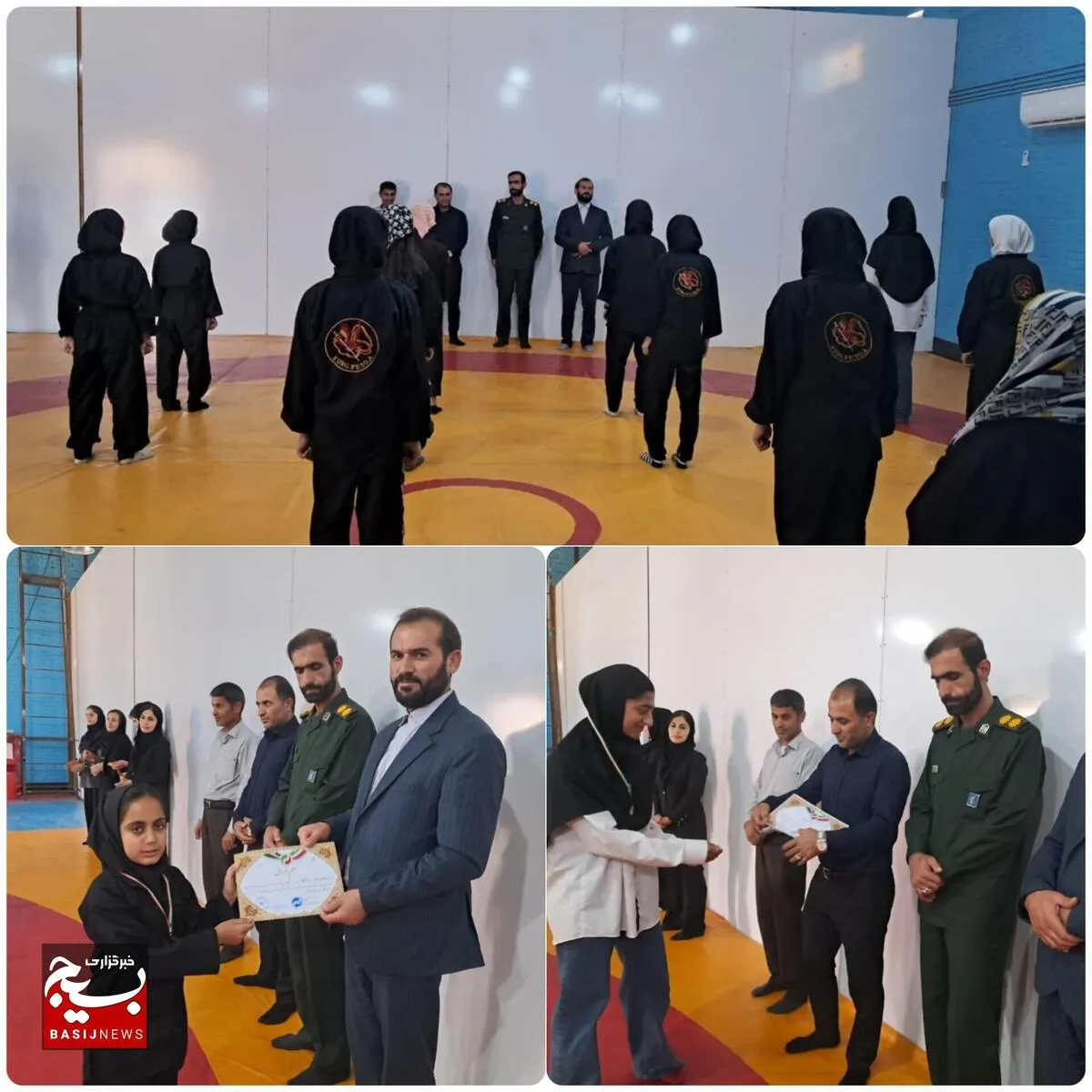 تجلیل از ورزشکاران مدال آور کونگ فو کار  در شهرستان اندیکا