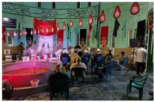 برگزاری یادبود شهدای محله در مسجد امام حسین(ع ) فیروزکوه