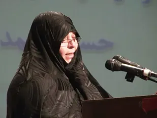 همسران شهدا در خط اول دفاع از ولایت و انقلاب ایستاده&zwnj;اند