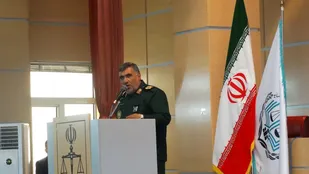 نشست جهاد تبیین با سخنرانی فرمانده تیپ ۴۸ فتح استان کهگیلویه و بویراحمد