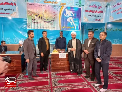 برگزاری میز خدمت اداره ورزش و جوانان فارسان
