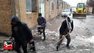 کمک رسانی به مردم میانکوه و شهر اردل