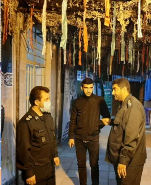بازدید فرمانده سپاه پیشوا از محل برگزاری یادواره ۴٨ شهید ١٣ روستا در شوش آباد