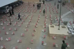هفتمین مرحله رزمایش کمک مومنانه در آباده برگزار شد