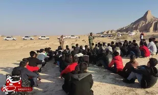 برگزاری کلاس های عملی درس آمادگی دفاعی در اردوگاه قدس دلوار